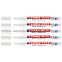 Edding Marker Kredowy E-4095 2-3Mm, 5 Szt., Biały  - 2