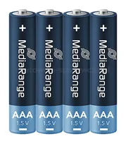 Baterie MEDIARANGE Premium Alkaine, Micro, LR03, 1,5V, blister, 4 szt. - 2