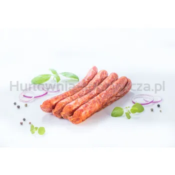 Frankfurterki surowe wędzone, ok 1 kg, Sokołów
