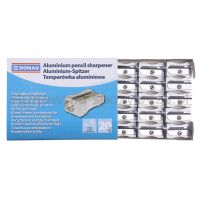 Donau Temperówka aluminiowa, pojedyncza, srebrna  - 4