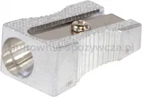 Donau Temperówka aluminiowa, pojedyncza, srebrna 