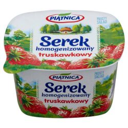 Piątnica Serek Homogenizowany Truskawkowy 150G