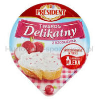 President Twaróg Delikatny Z Rzodkiewką 150G