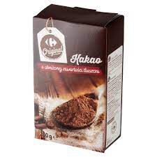 Carrefour Original Kakao O Obniżonej Zawartości Tłuszczu 200 G