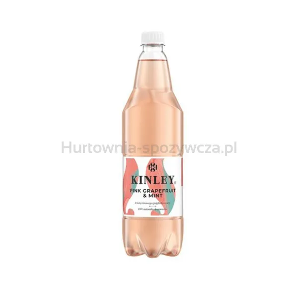 Kinley Pink Grapefruit &amp Mint 1l (w tym +0,50 zł/szt. zwrotnej kaucji)