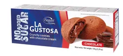 Kruche Ciasteczka Z Kremem Czekoladowym B/C 150G
