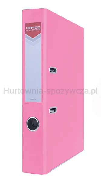 Office Products Segregator Officer Z Szyną, Pp, A4/55Mm, Różowy 