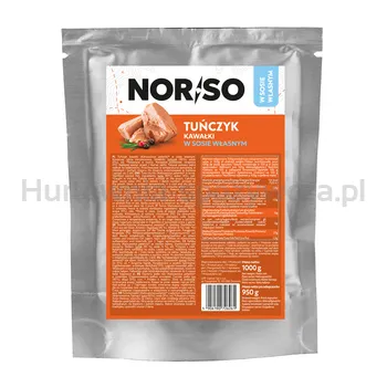Norso Tuńczyk kawałki w sosie własnym 1kg