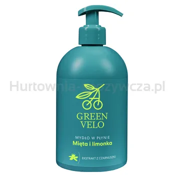 GREEN VELO Mydło do rąk Mięta i limonka 500ml