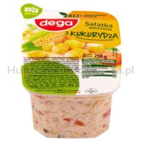 Dega Sałatka Warzywna Z Kukurydzą 250 G