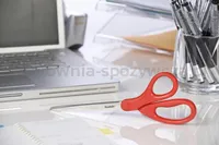 Scotch Nożyczki biurowe (1408), uniwersalne, 20,5cm, czerwone  - 5