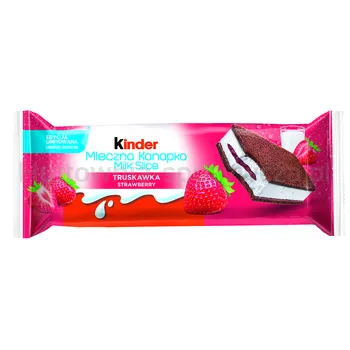 kinder mleczna kanapka strawberry g28