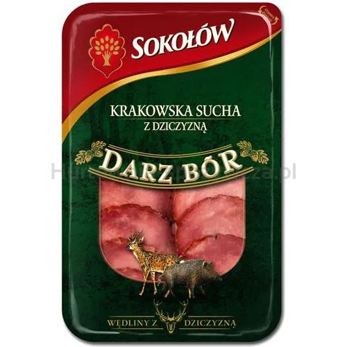 Sokołów Darz Bór Krakowska Z Dziczyzną Plastry 100 G