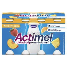 Danone Actimel O Smaku Wieloowocowym 8 X 100 G