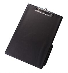 Q-Connect Clipboard deska, z klipsem, PVC, A4 czarny 