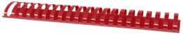 Grzbiety do bindowania OFFICE PRODUCTS, A4, 51mm (510 kartek), 50 szt., czerwone