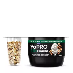 YoPRO Mix&crunch Jogurt typu skyr z granolą z orzechami 132 g