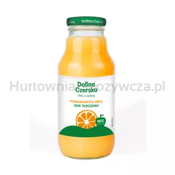 Dolina Czerska Sok NFC pomarańczowy 100%, Szkło 330ml