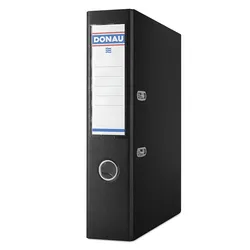 Donau Segregator Master, PP, A4/75mm, czarny 