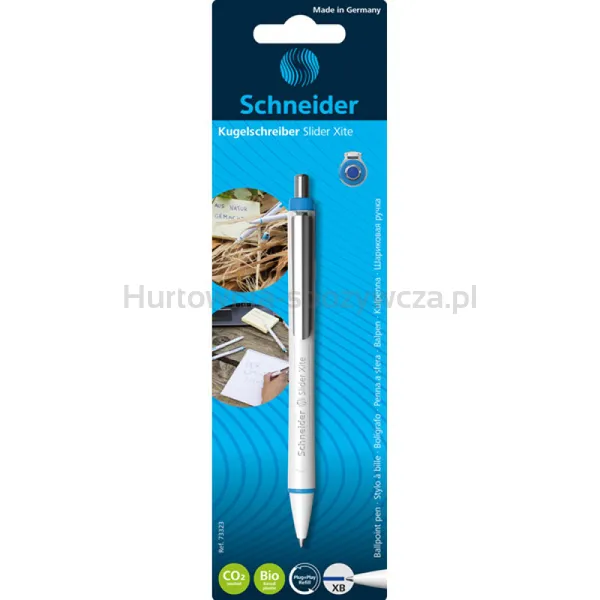 Długopis Automatyczny Schneider Slider Xite, Xb, 1Szt., Blister, Niebieski