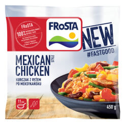 Frosta Mexican Style Chicken Kurczak Z Ryżem Po Meksykańsku 450G