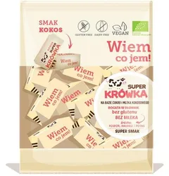 Krówki Bezmleczne Kokosowe Bezgl. Bio 150 G