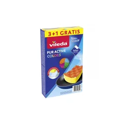 Zmywak Vileda Pur Active Colors 4szt.