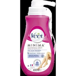 Veet Krem Dla Skóry Wrażliwej Z Pompką 400Ml