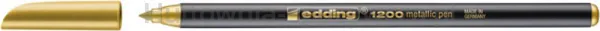 Pisak metaliczny e-1200 EDDING, 1-3mm, złoty