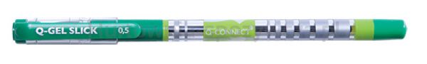 Q-Connect Długopis żelowo-fluidowy  0,5mm, zielony  - 2