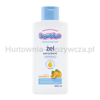 Bambino Rodzina Żel Pod Prysznic Zapachy Polskiego Ogrodu - Mirabelka 400Ml