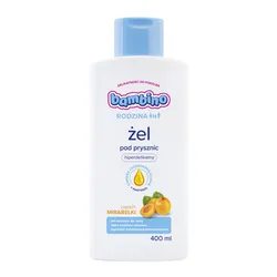 Bambino Rodzina Żel Pod Prysznic Zapachy Polskiego Ogrodu - Mirabelka 400Ml