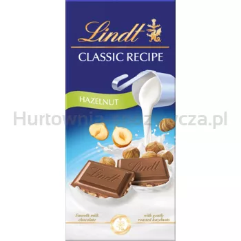 Lindt Classic Recipe Hazelnut Milk Bar 100 g