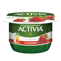 Danone Activia Jogurt Truskawka 120G