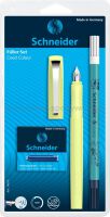 Schneider Zestaw Pióro wieczne Ceod Colour, wymazywacz, naboje 6 szt., mix kolorów, blister  - 7