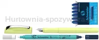 Zestaw pióro wieczne SCHNEIDER Ceod Colour, wymazywacz, naboje 6 szt., mix kolorów, blister - 8