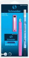 Schneider Zestaw Pióro wieczne Ceod Colour, wymazywacz, naboje 6 szt., mix kolorów, blister  - 12