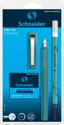 Schneider Zestaw Pióro wieczne Ceod Colour, wymazywacz, naboje 6 szt., mix kolorów, blister 