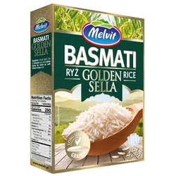 Melvit Ryż Basmati Golden Sella 4x80g