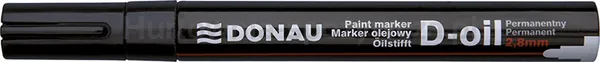 Donau Marker olejowy D-Oil, okrągły, 2,8mm, czarny 