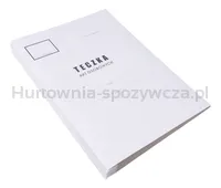 Teczka do akt osobowych OFFICE PRODUCTS, karton, A4, 300 gsm, biała - 3