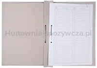 Teczka do akt osobowych OFFICE PRODUCTS, karton, A4, 300 gsm, biała - 4