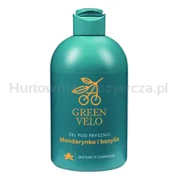 GREEN VELO żel pod prysznic mandarynka i bazylia 400ml