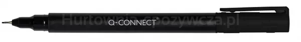 Marker Do Płyt Cd/Dvd Q-Connect, S, 0,4Mm (Linia), Czarny