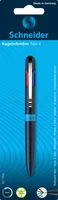 Długopis automatyczny SCHNEIDER TAKE 4, M, 4 kolory wkładu, blister, mix kolorów - 2