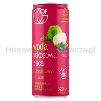 Qualita Food Woda Kokosowa Z Acai 320Ml