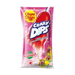 Lizak Chupa Chups Crazy Strawberry 14 G Perfetti