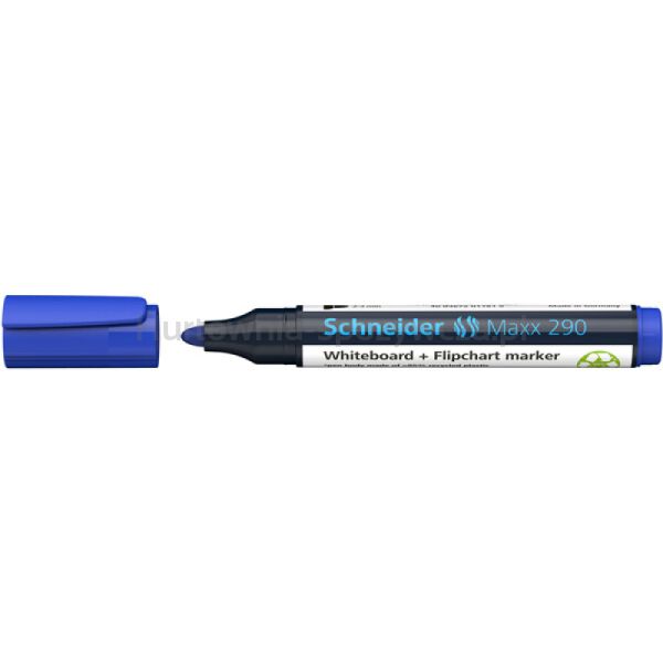 Marker do tablic SCHNEIDER Maxx 290, okrągły, 2-3mm, blister, niebieski - 2