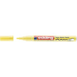 Edding Marker olejowy połyskujący e-751 1-2 mm, żółty pastelowy 