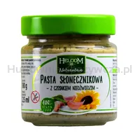 Helcom Pasta Słonecznikowa Z Czosnkiem Niedźwiedzim 180G  Naturalnie